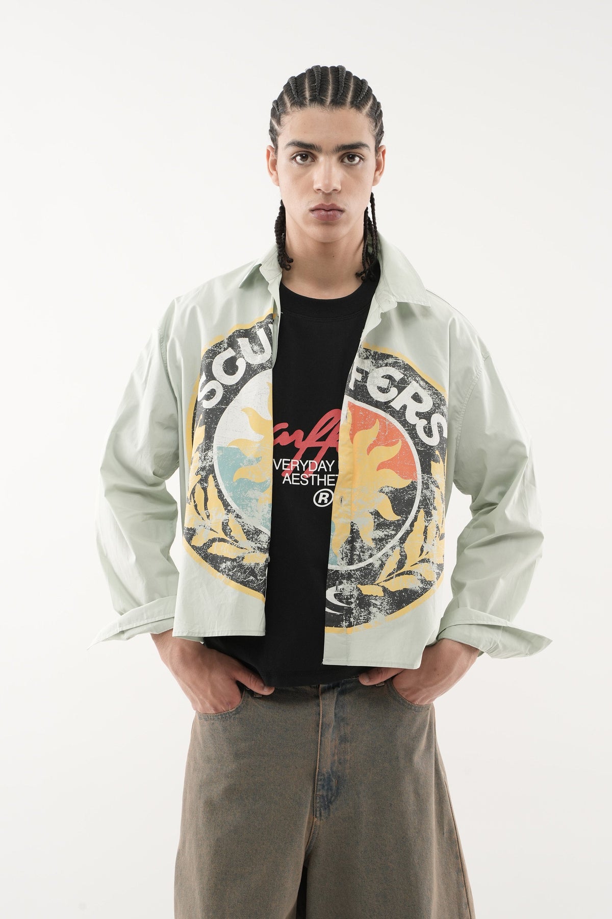 Champ Dusty Green Shirt