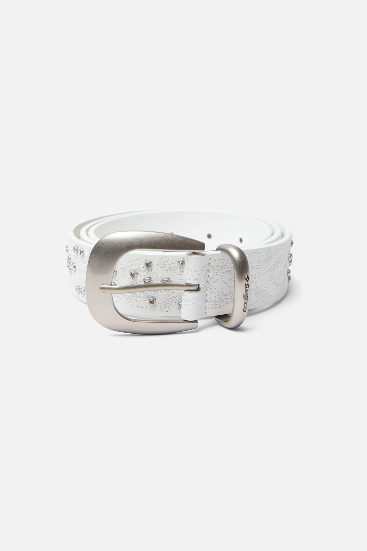 Shinning Light Grey Belt