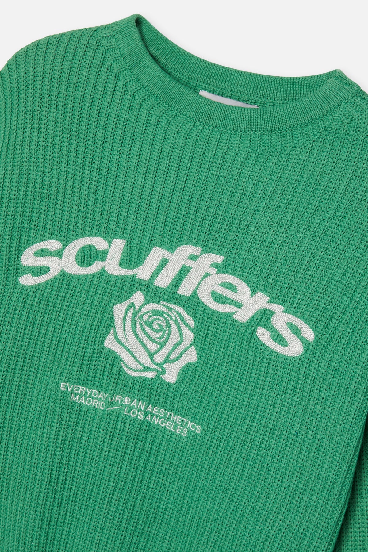 Rose Green Knit