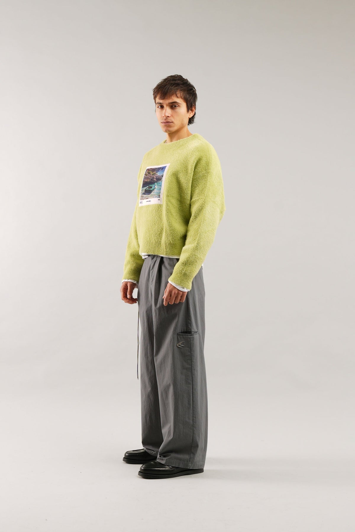 Oil #1 Green Knit