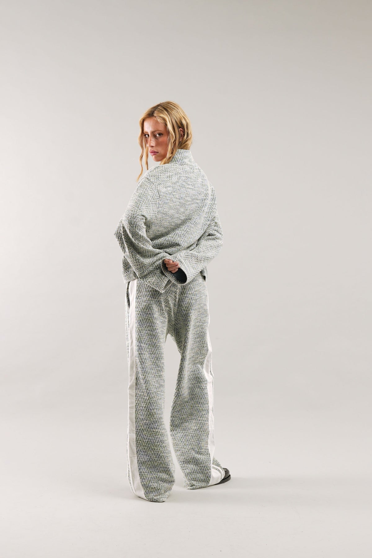 Boucle Green Pants
