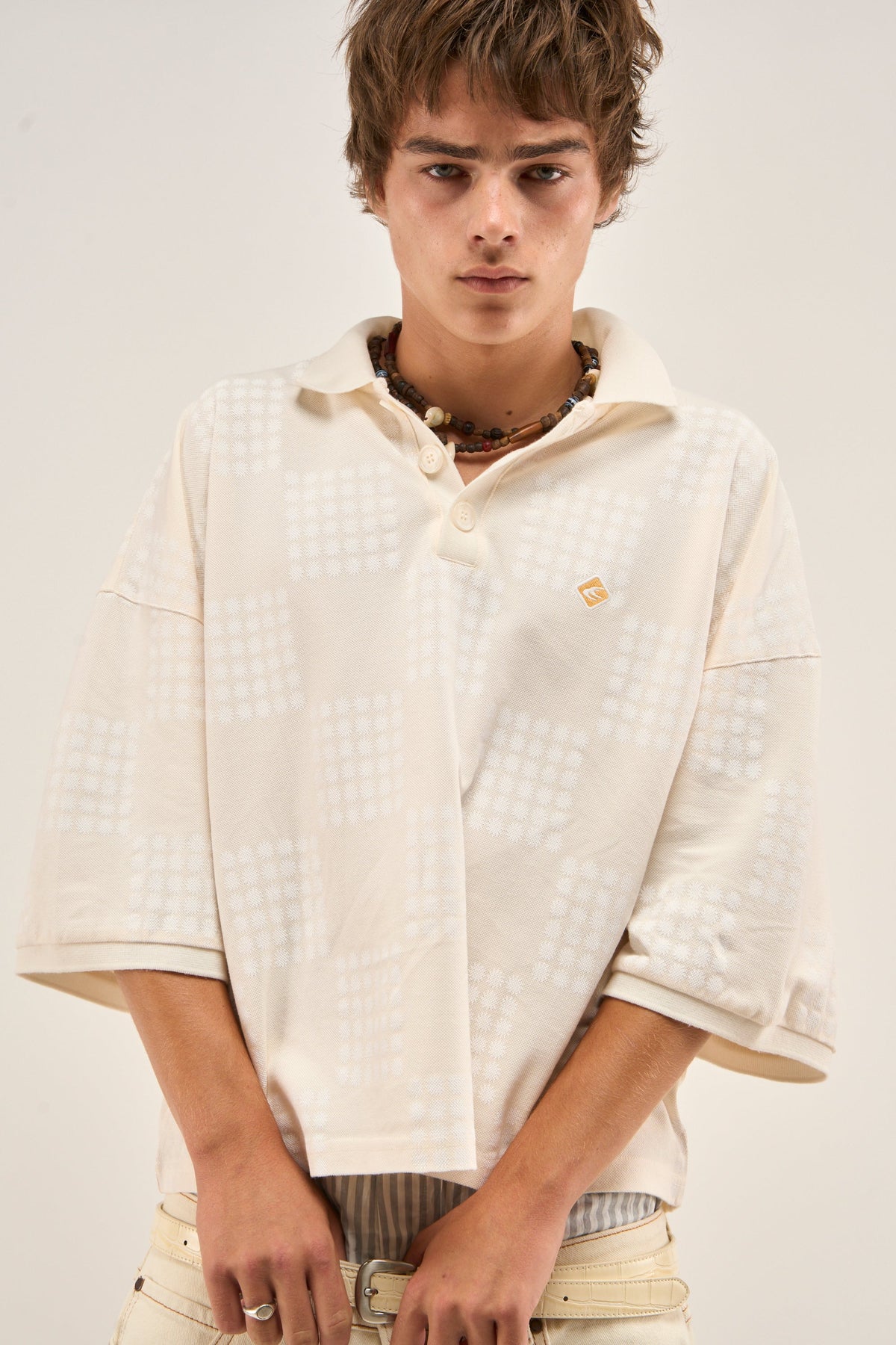 Chess Ecru Polo