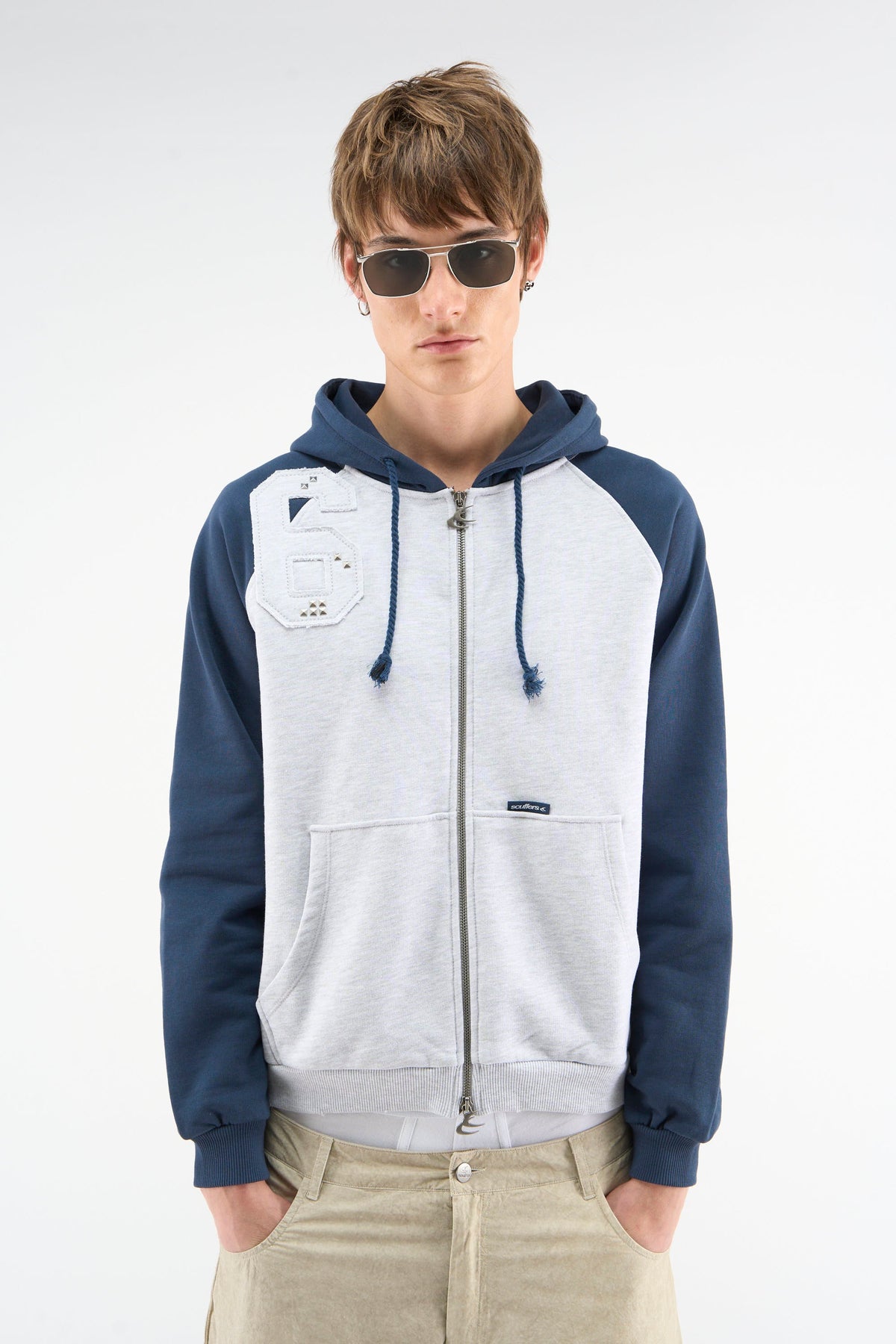 Inside Navy Zipper