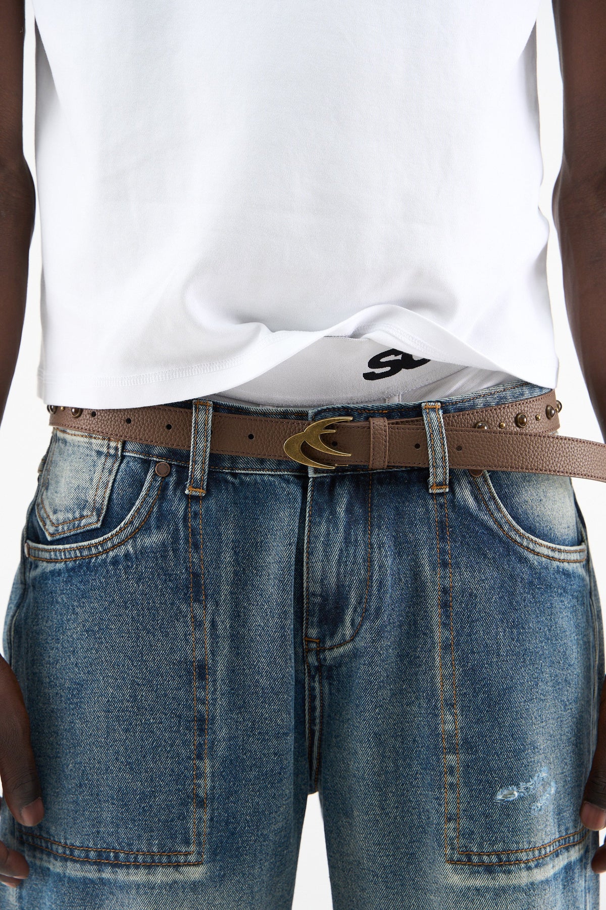 Strass Brown Belt