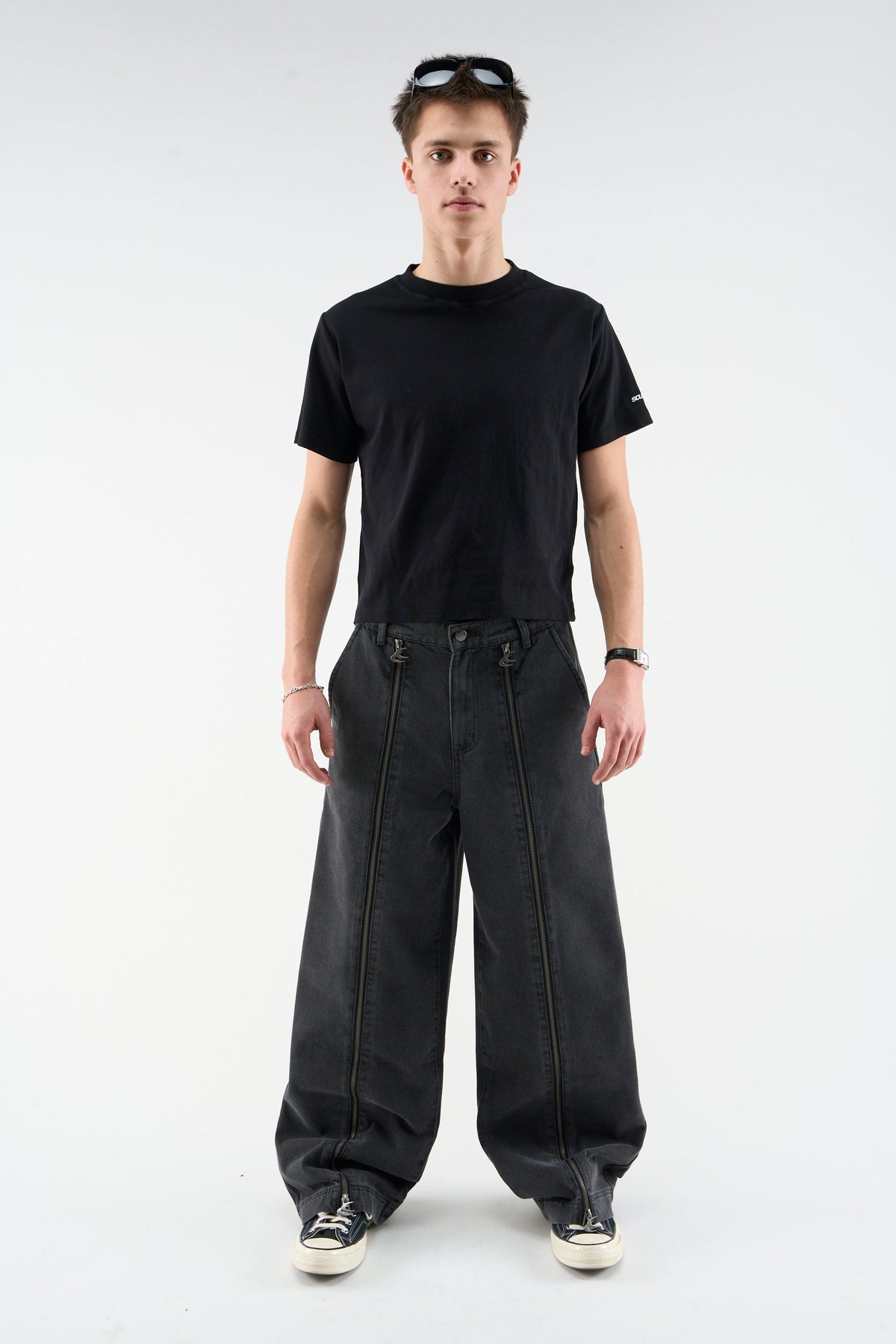 Interlock B&W Fitted T-Shirt Pack