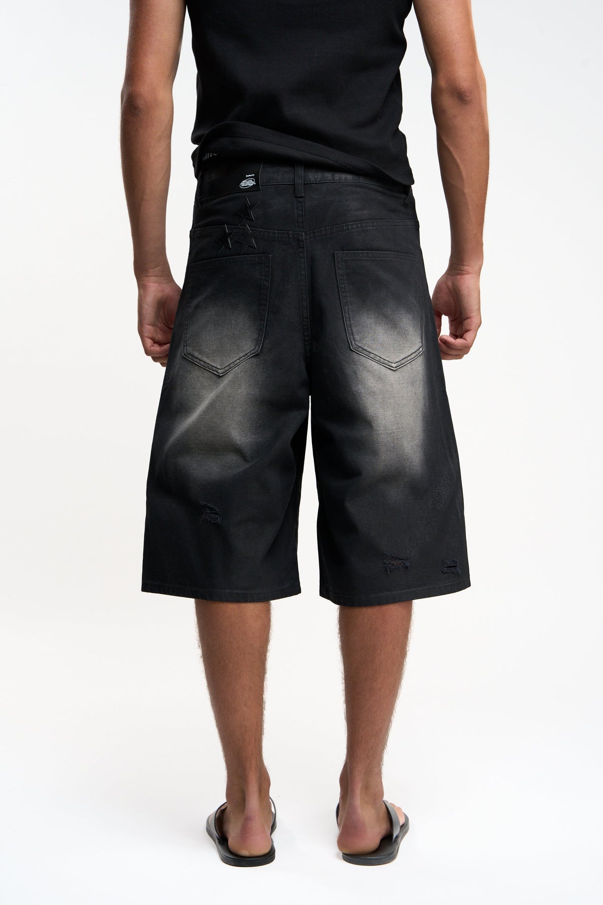 Roster Black Jorts