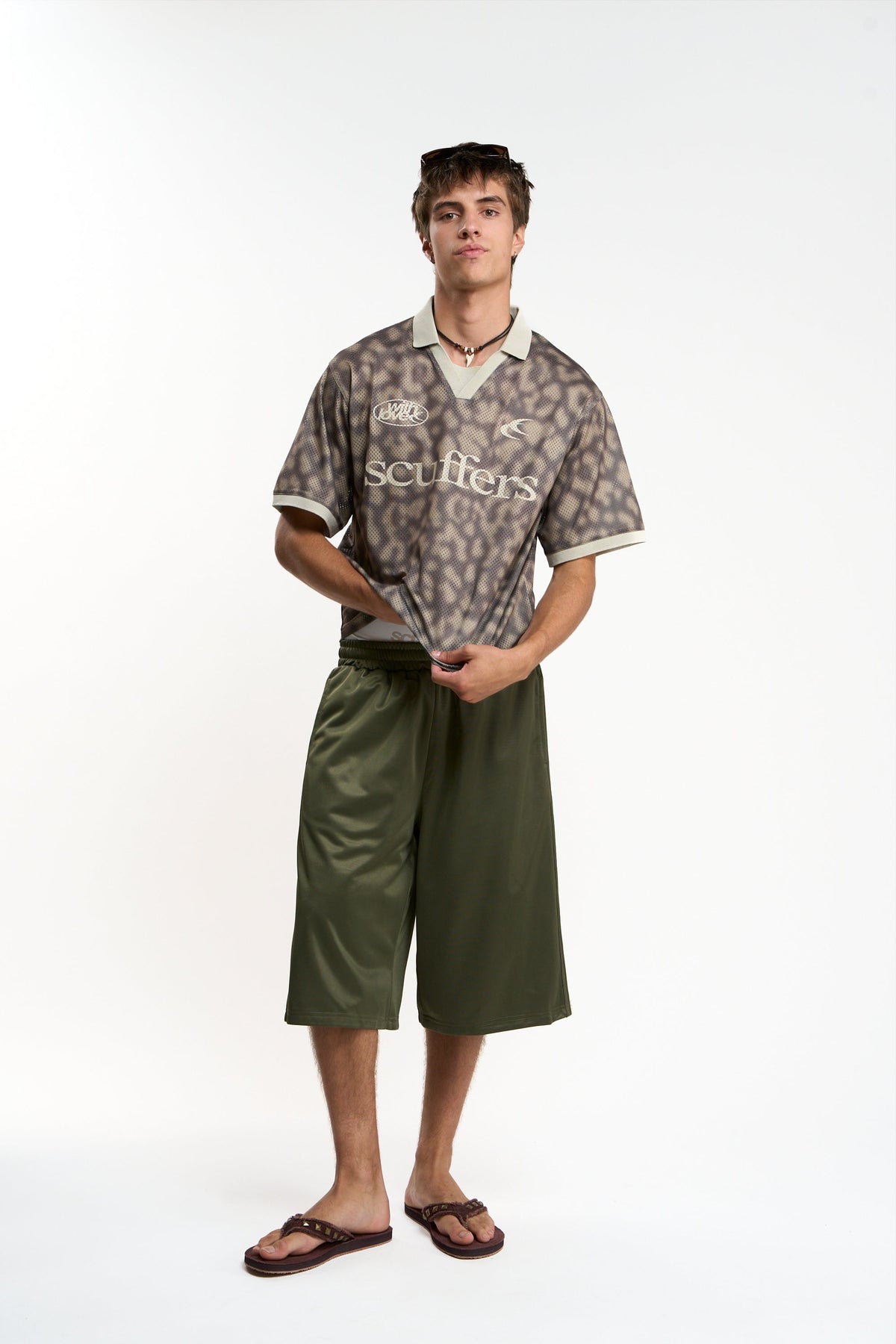 Jonesy Leopard Football T-Shirt