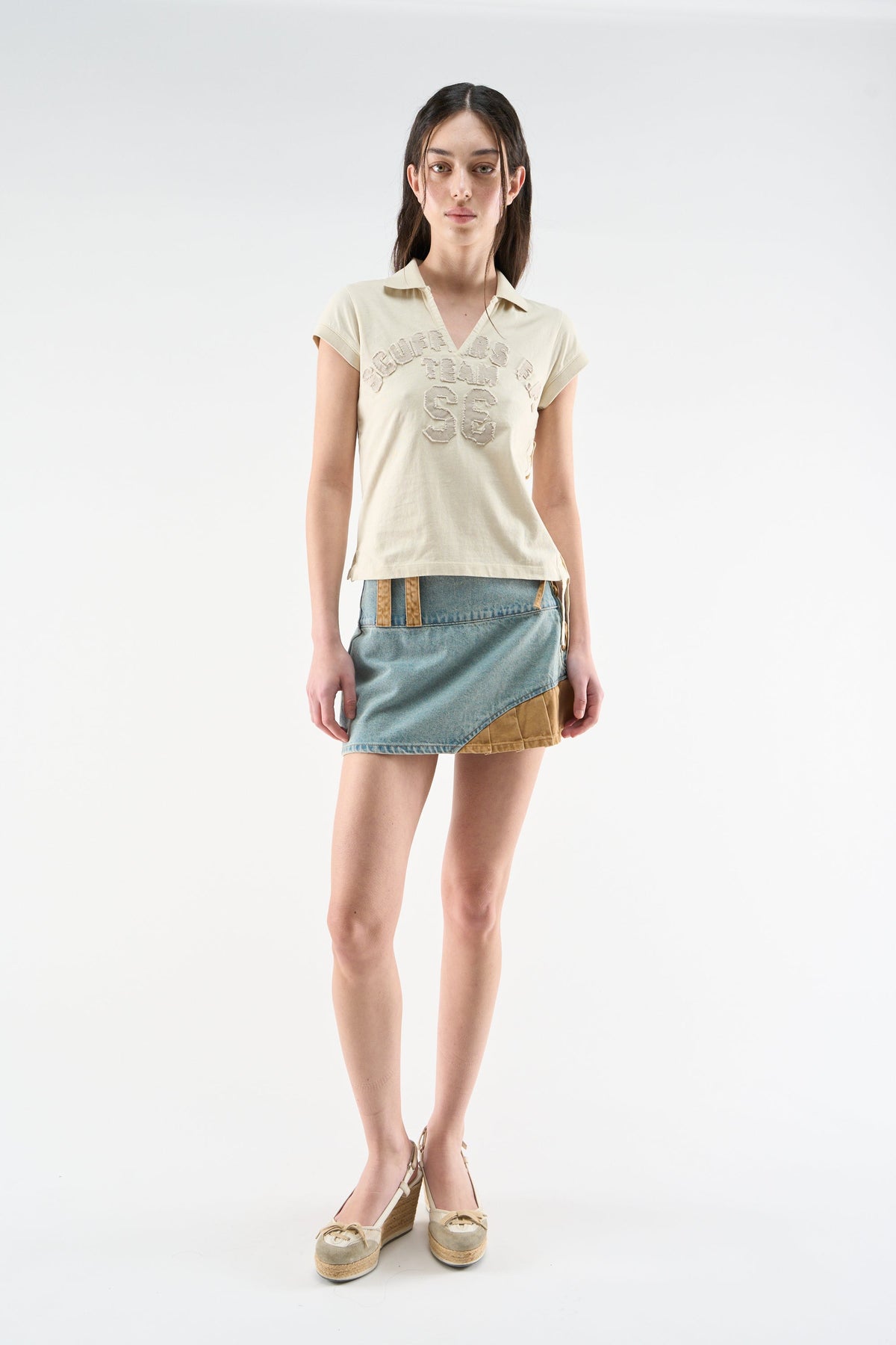 Marlen Ecru Polo