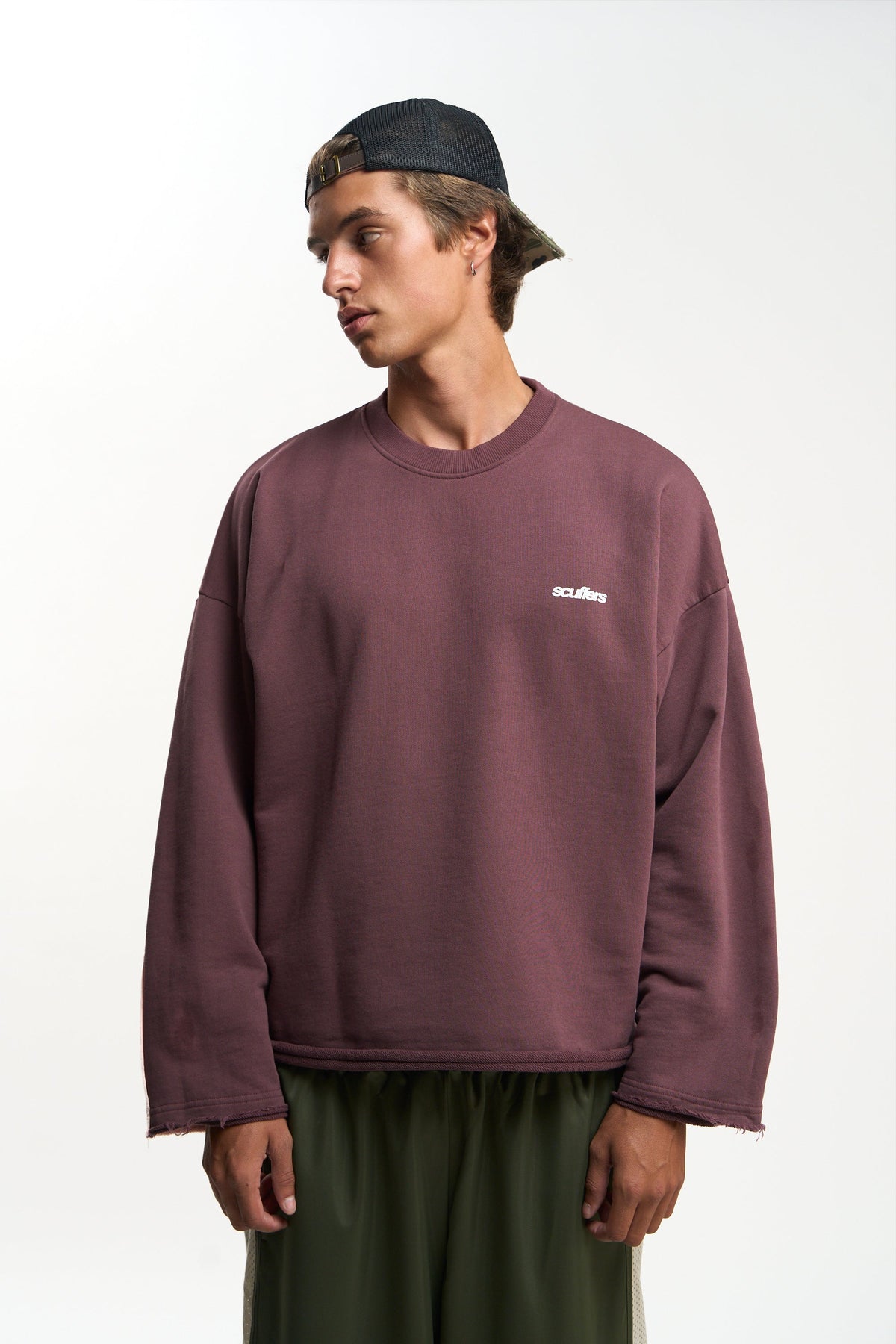 Dye Tech Burgundy Sweatshirt