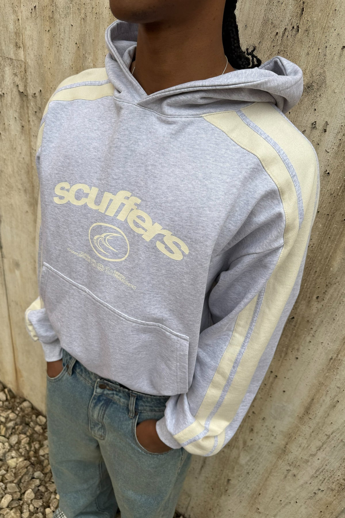 Effortless Light Grey Hoodie