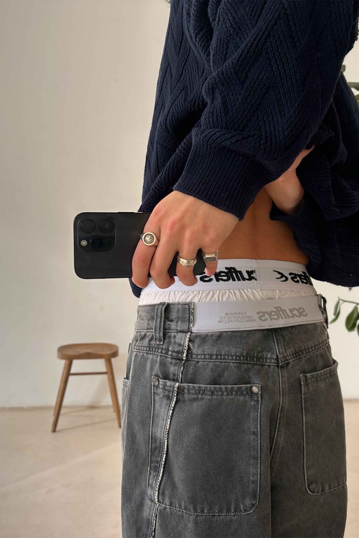 Mowa Grey Pants