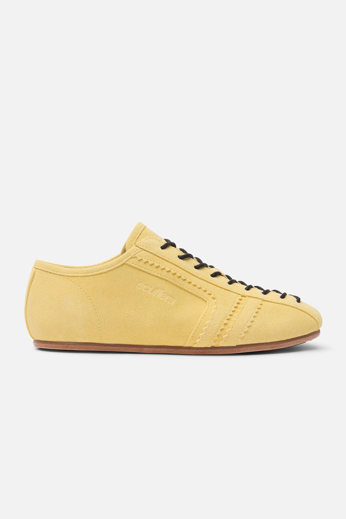 Iconic Suede Yellow Shoes