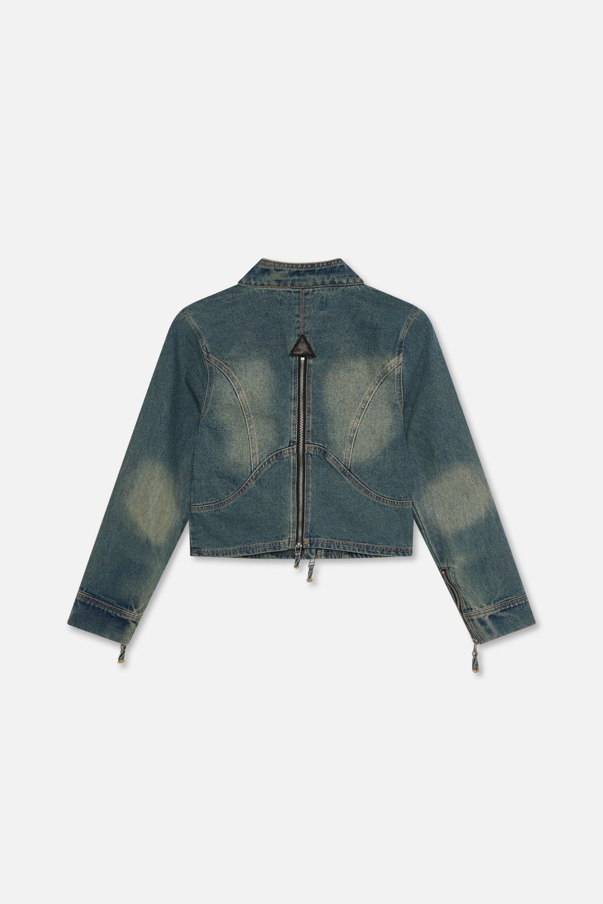 Marlen Washed Blue Jacket