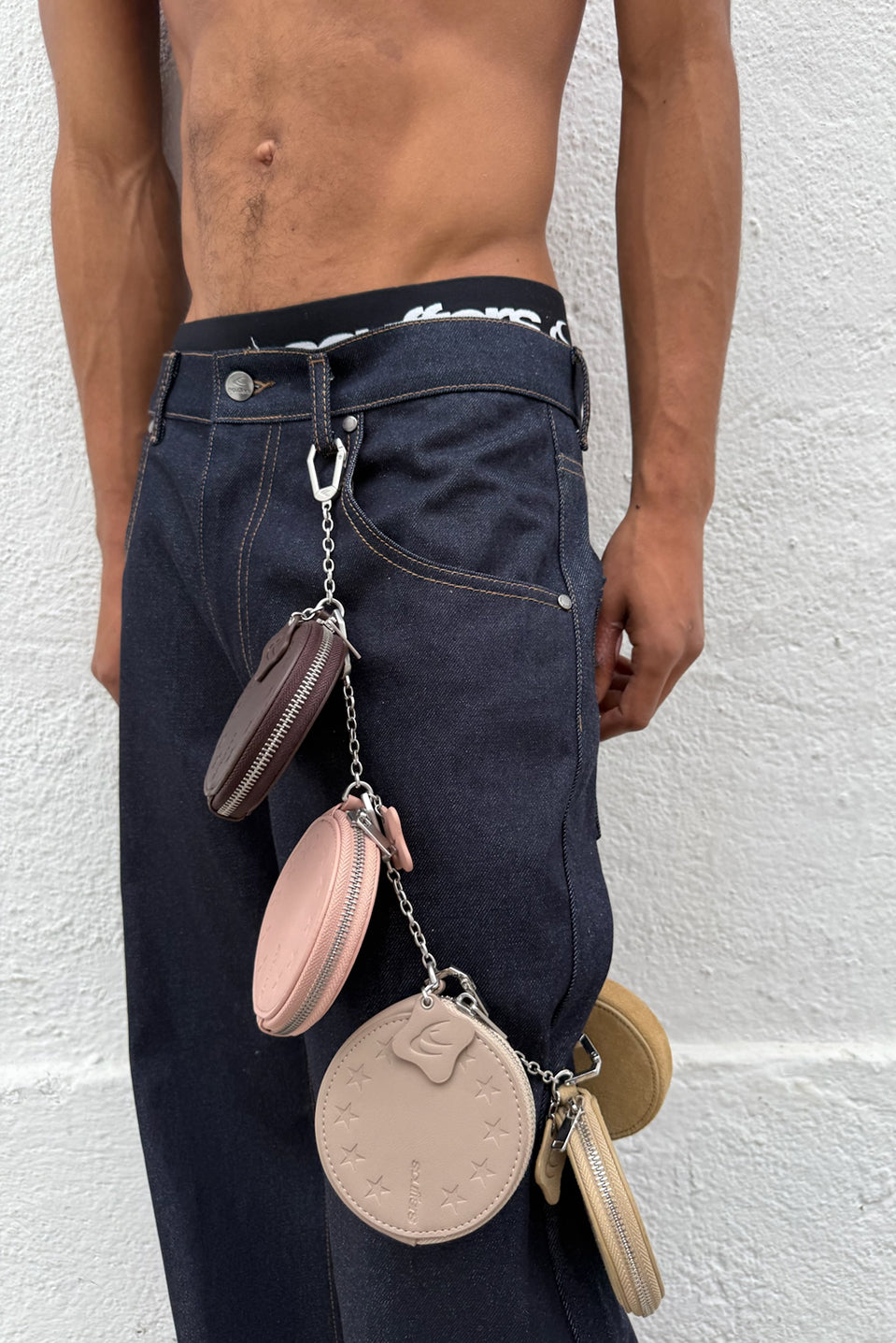 Essential Burgundy Keychain Wallet