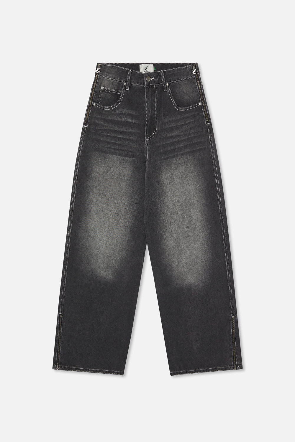 Zip Grey Pants