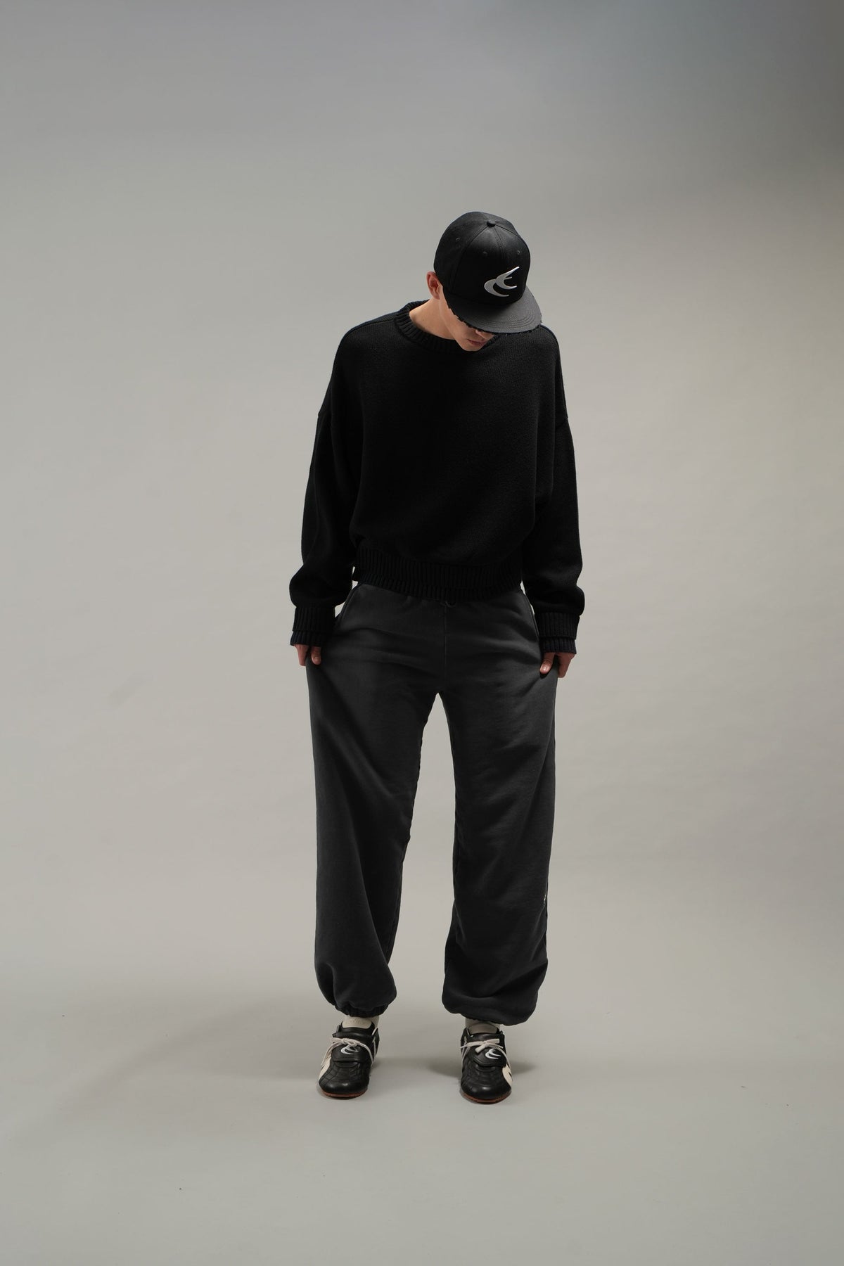 SCFF Fitted Black Cap