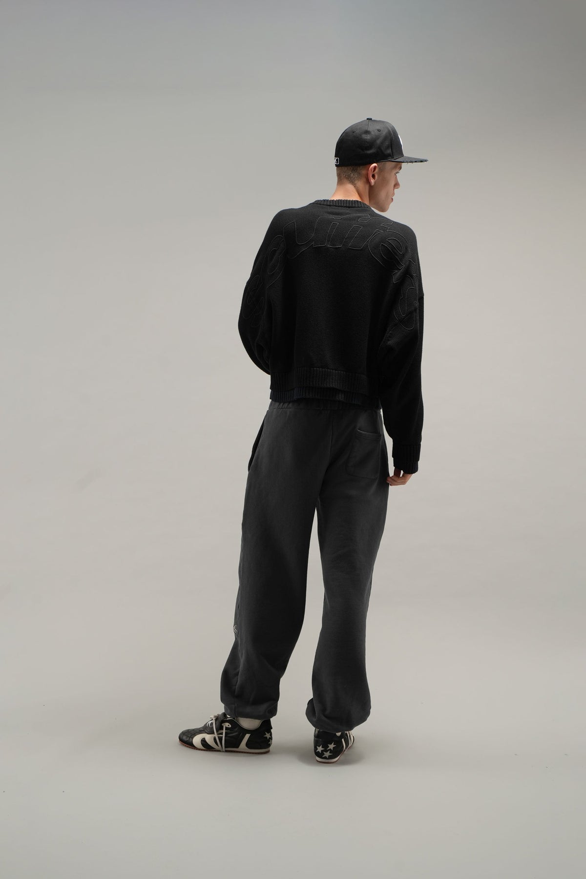 SCFF Fitted Black Cap